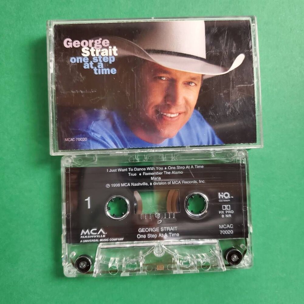 George Strait One Step at a Time Cassette 1998 MCA